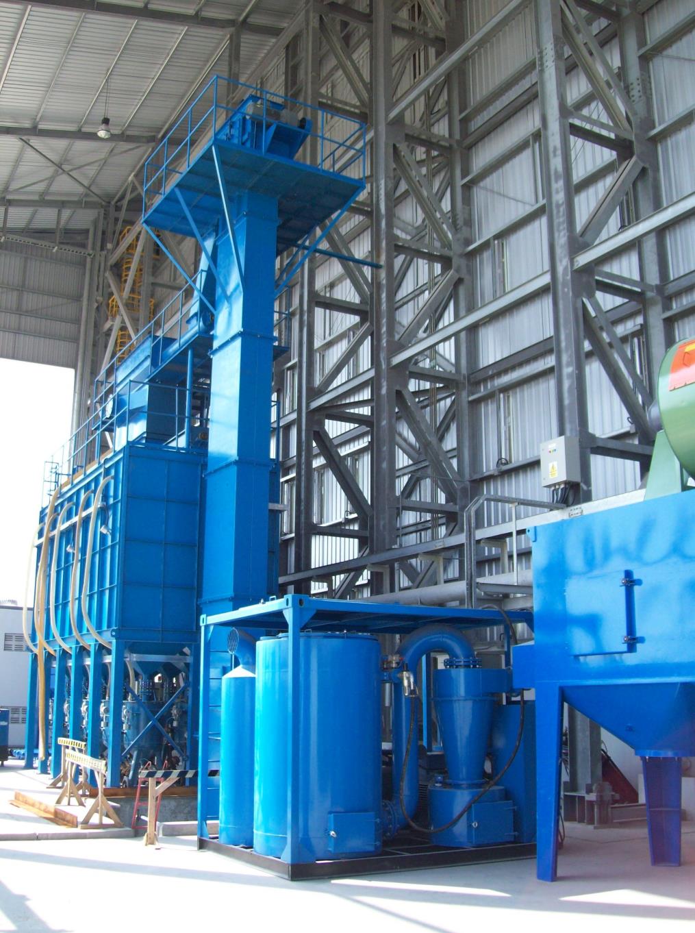 原廠在拋丸機上配套的除塵器有什么優勢？