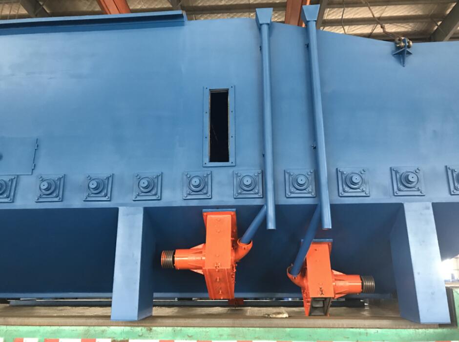 成功發(fā)貨至廣西南寧一臺(tái)環(huán)保節(jié)能的H型鋼結(jié)構(gòu)拋丸機(jī) 2